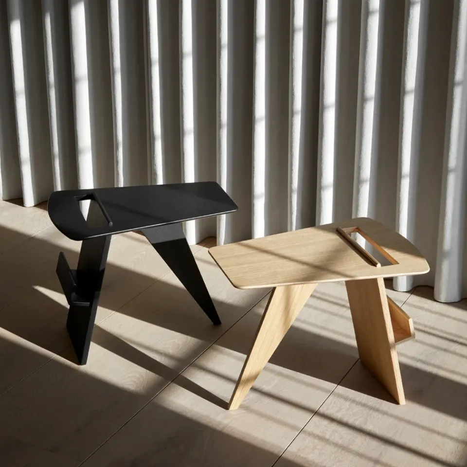 Fredericia Furniture Coffee Tables*Magazine coffee table, lacquered oak Black