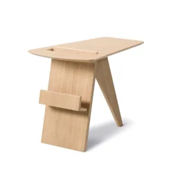 Fredericia Furniture Coffee Tables*Magazine coffee table, Lacquered oak Beige