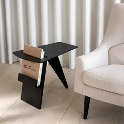 Fredericia Furniture Coffee Tables*Magazine coffee table, Lacquered oak Beige