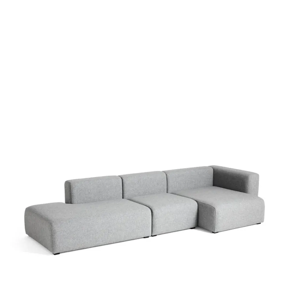 HAY Sofas*Mags modular sofa, Fabric Hallingdal 130 , right Grey