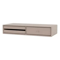 Montana Desks*MAKEUP make-up table, wall hung, Mushroom Beige