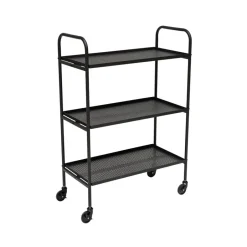 OYOY Serving Trolleys*Maki trolley serving cart large, Black
