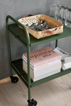 OYOY Serving Trolleys*Maki trolley serving cart small, Green