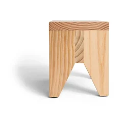 HAY Seating*Manolito Short stool, Natural, 30 cm Beige