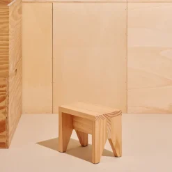 HAY Seating*Manolito Short stool, Natural, 30 cm Beige