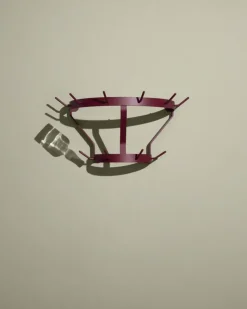 Massproductions Clothes Racks, Coat Stands & Hangers*Marcel clothes hanger wall-mounted, Wine Red