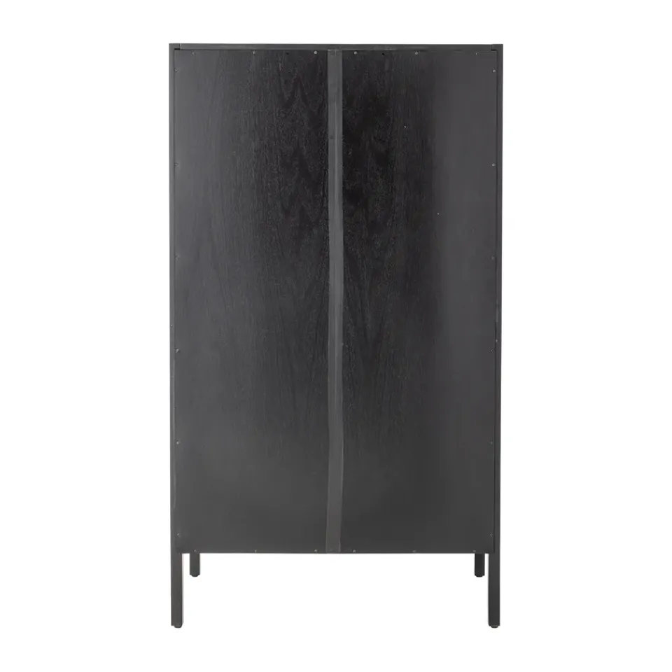 Bloomingville Display & Glass Cabinets*Marikka cabinet 85x40x150 cm, Black
