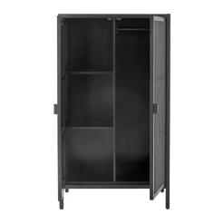 Bloomingville Display & Glass Cabinets*Marikka cabinet 85x40x150 cm, Black