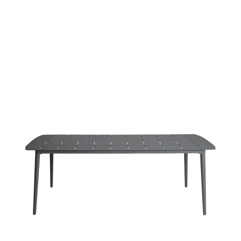 1898 Table For Outdoor Use*Marsala dining table, Anthracite, 208x100 cm Grey