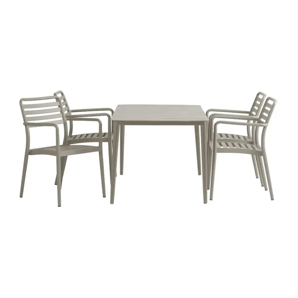 1898 Table For Outdoor Use*Marsala dining table, Anthracite, 208x100 cm Grey