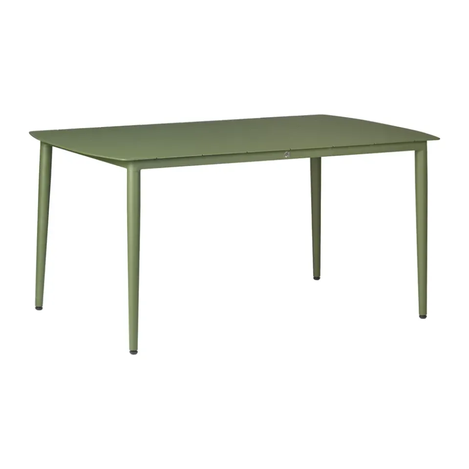 1898 Table For Outdoor Use*Marsala dining table, Moss , 152x90 cm Green