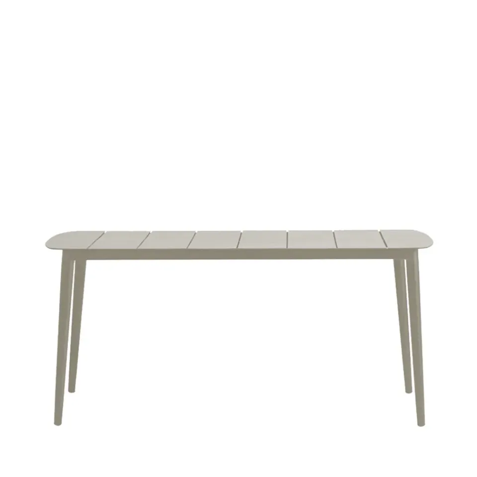 1898 Table For Outdoor Use*Marsala dining table, Taupe 152x90 cm Beige