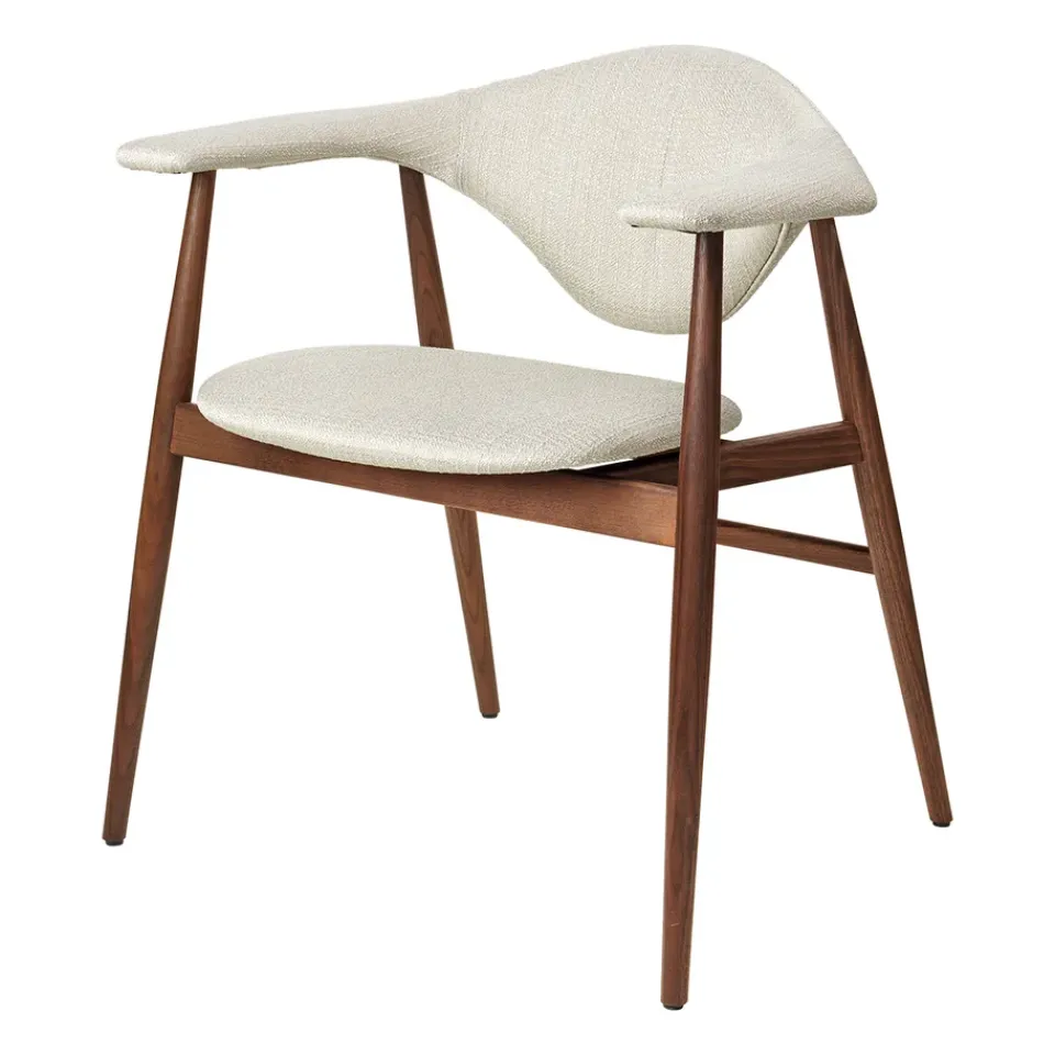 GUBI Chairs*Masculo dining chair, Eero special FR 106-walnut Beige