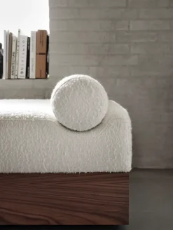 New Works Day Beds & Chaises|Sofas*Mass daybed 200x75x51 cm, Karakorum ivory 001-walnut Brown