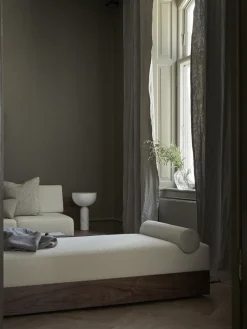 New Works Day Beds & Chaises|Sofas*Mass daybed 200x75x51 cm, Karakorum ivory 001-walnut Brown