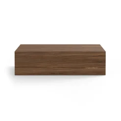 New Works Coffee Tables*Mass High coffee table 103x60x27 cm, Walnut Brown