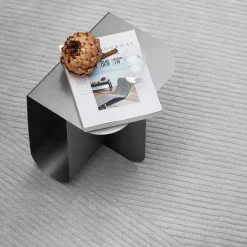 Northern Side Tables*Mass side table, Steel Silver-coloured