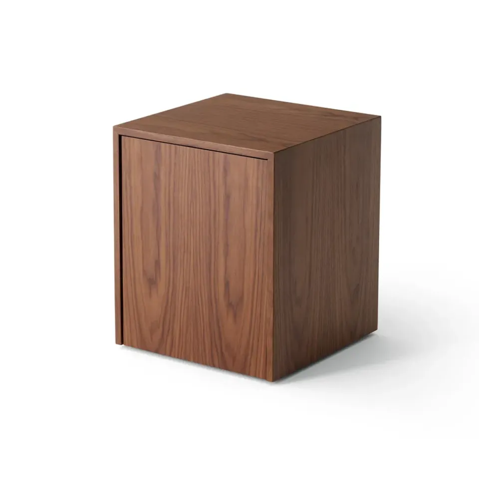 New Works Side Tables*Mass side table with drawer, Walnut Brown