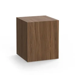 New Works Side Tables*Mass side table 40x40x47 cm, Walnut Brown