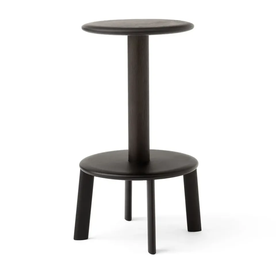 &Tradition Bar Stools*Massif AV39 bar stool, Dark stained oak-warm Black