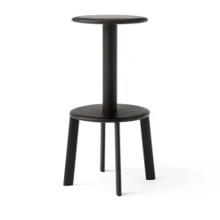 &Tradition Bar Stools*Massif AV40 bar stool, Dark stained oak - warm Black