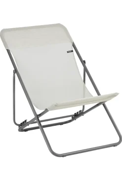 Lafuma Seating*Maxi Transat Batyline sun chair, Seigle Beige