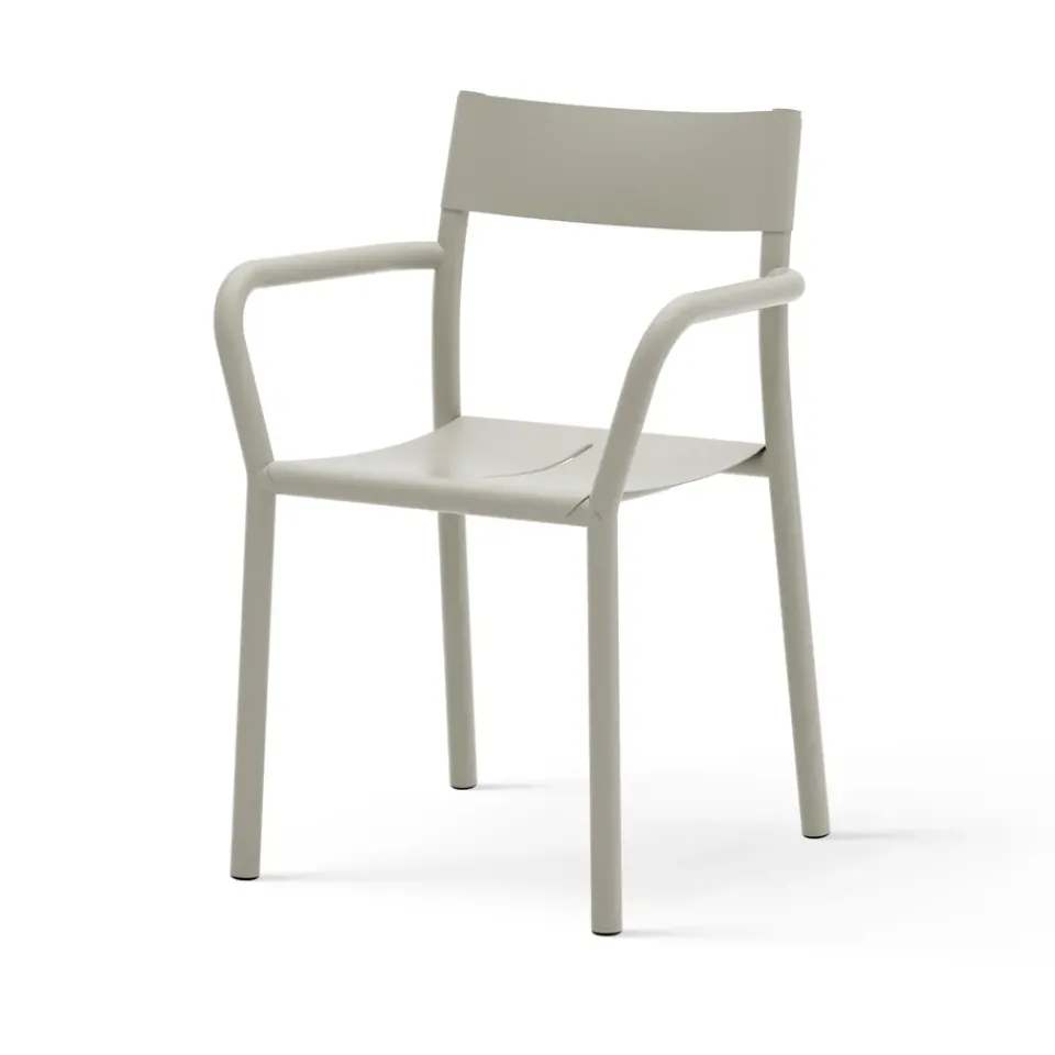New Works Seating*May Armchair Outdoor armchair, Light Grey