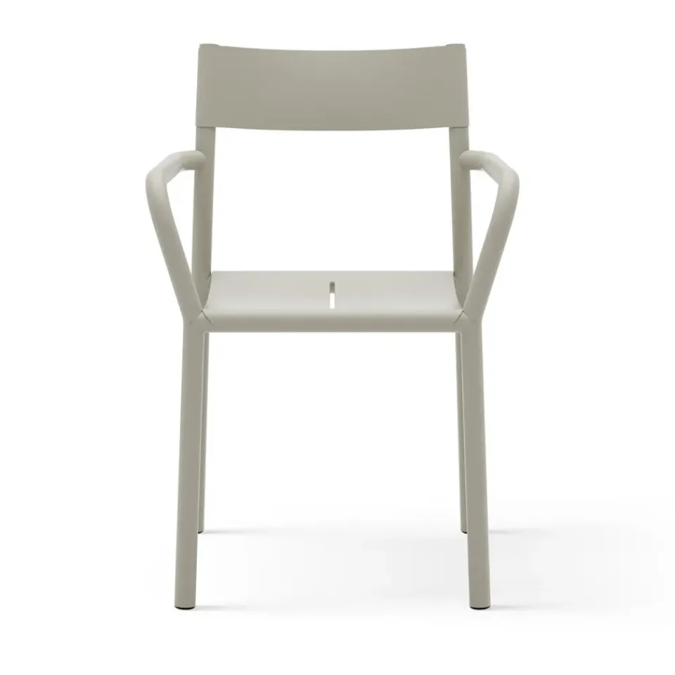 New Works Seating*May Armchair Outdoor armchair, Light Grey