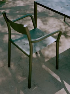 New Works Seating*May Armchair Outdoor armchair, Dark Green