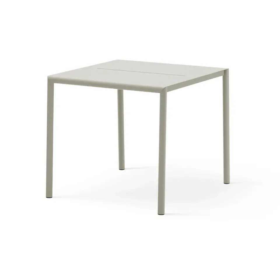 New Works Table For Outdoor Use*May Tables Outdoor table 85x85 cm, Light Grey
