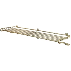 Maze Shoe Racks*shoe shelf L, brass Gold-coloured