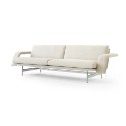 &Tradition Sofas*Meantime AV31 3-seater sofa, Pol. aluminium-Ecriture 0210 Beige
