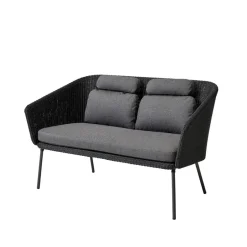 Cane-line Garden Sofas & Garden Benches*Mega bench, Graphic, incl. cushions Grey