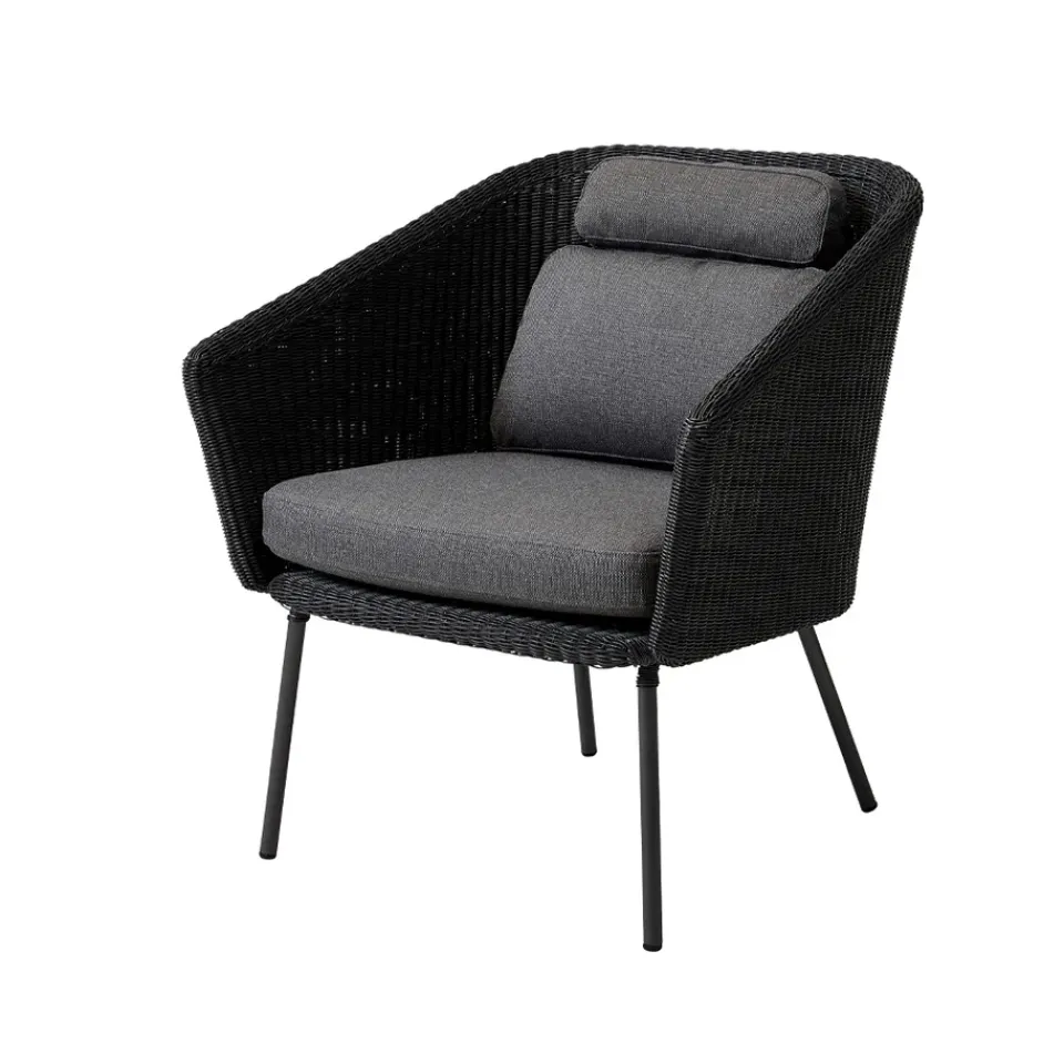 Cane-line Seating|Balcony Furniture*Mega chair, Graphic, incl. cushions Grey