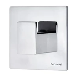 Blomus Clothes Hooks & Hangers*Menoto self-adhesive hook 6x6 cm, Polerat stainless steel Silver-coloured