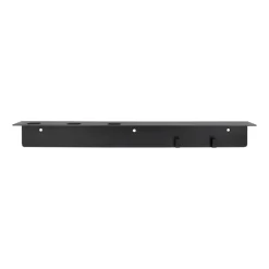 Meraki Shelves & Shelving Systems*shelf with bottle hanger and hook, Brushed finish Black