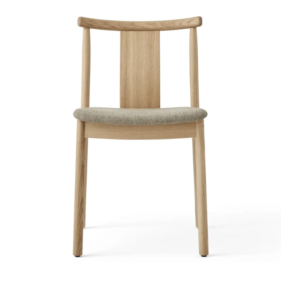Audo Copenhagen Chairs*Merkur chair with cushion, Oak-Hallingdal 0200 Beige