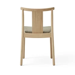 Audo Copenhagen Chairs*Merkur chair with cushion, Oak-Hallingdal 0200 Beige