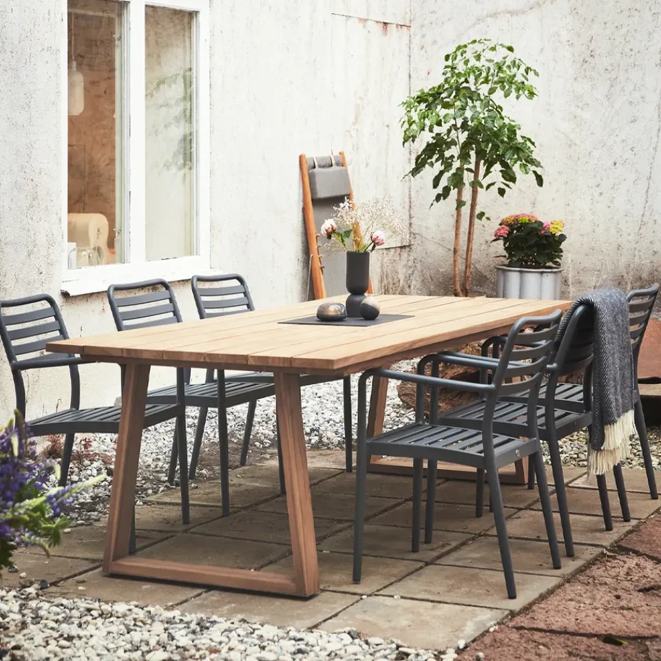 1898 Seating*Messina armchair, Anthracite Grey