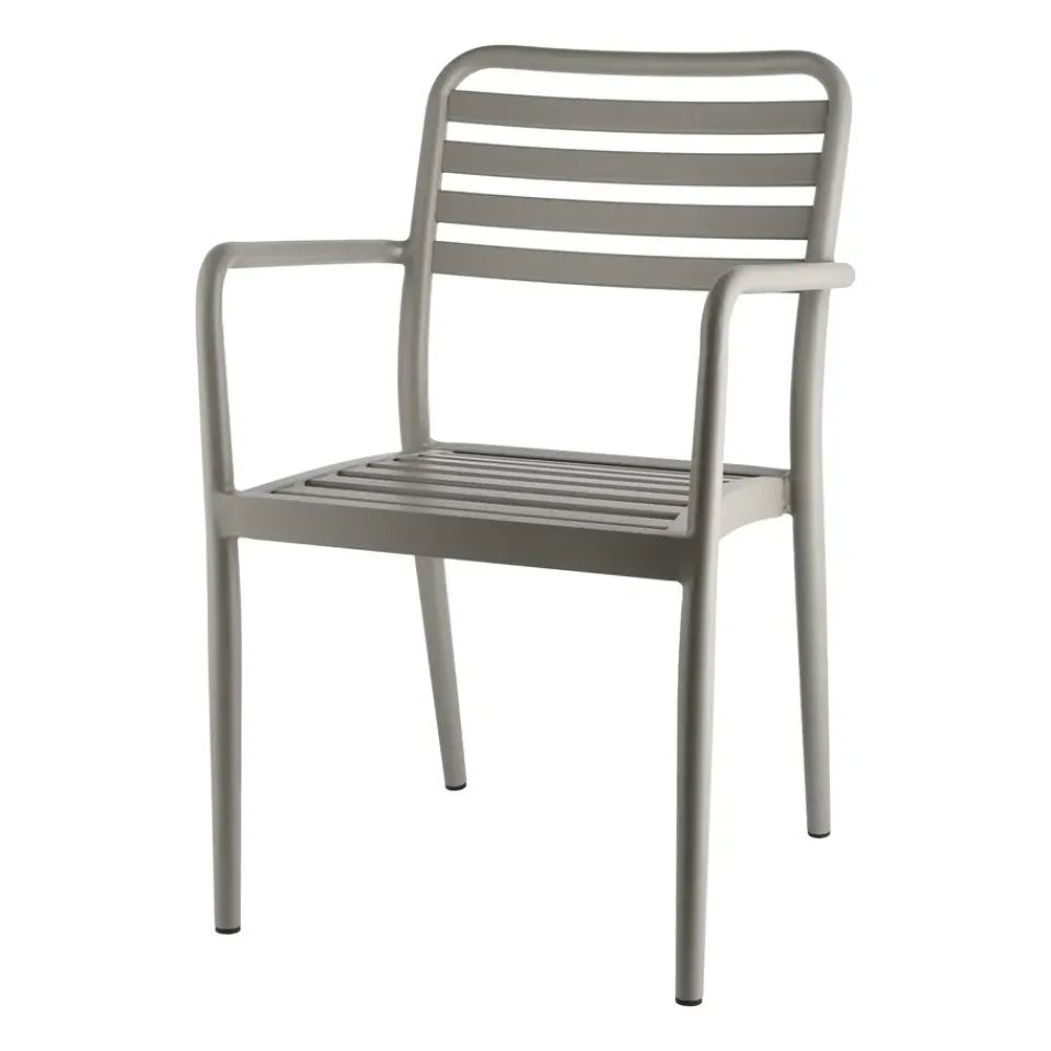 1898 Seating*Messina armchair, Taupe Beige