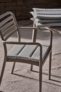 1898 Seating*Messina armchair, Taupe Beige