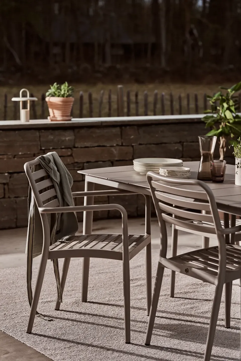 1898 Seating*Messina armchair, Taupe Beige