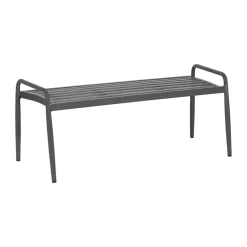 1898 Garden Sofas & Garden Benches*Messina bench 51x124 cm, Anthracite Grey