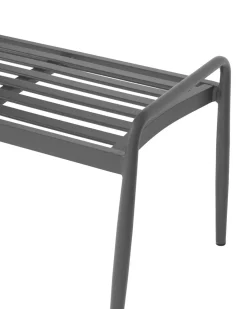 1898 Garden Sofas & Garden Benches*Messina bench 51x124 cm, Anthracite Grey