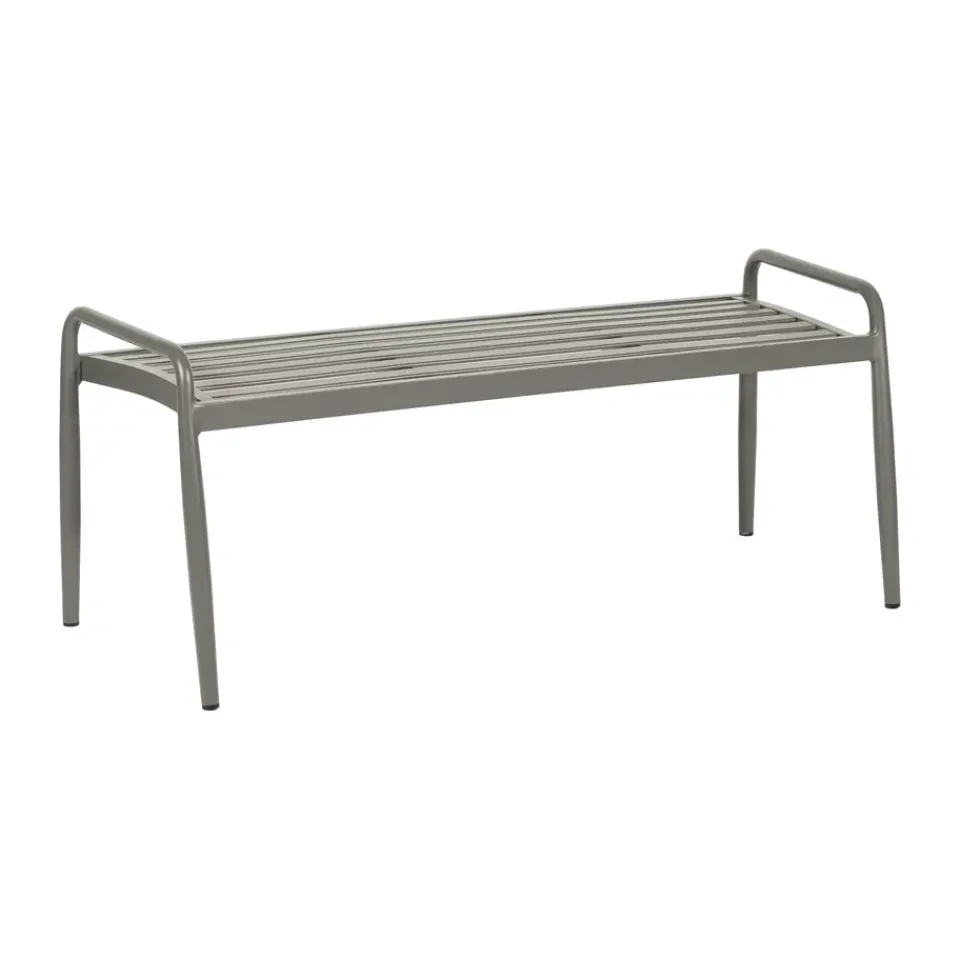 1898 Garden Sofas & Garden Benches*Messina bench 51x124 cm, Taupe Beige