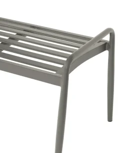 1898 Garden Sofas & Garden Benches*Messina bench 51x124 cm, Taupe Beige