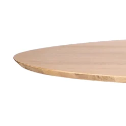 Ethnicraft Dining Tables*Mikado oval dining table, Hardwax oiled oak Beige