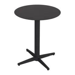 Brafab Table For Outdoor Use|Outdoor Lounge Furniture*Mill coffee table, Anthracite, Small High Ø50 cm Black