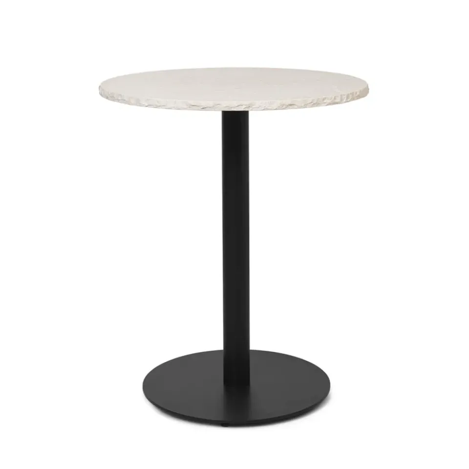 Ferm Living Dining Tables*Mineral café table, , marble bianco curia White