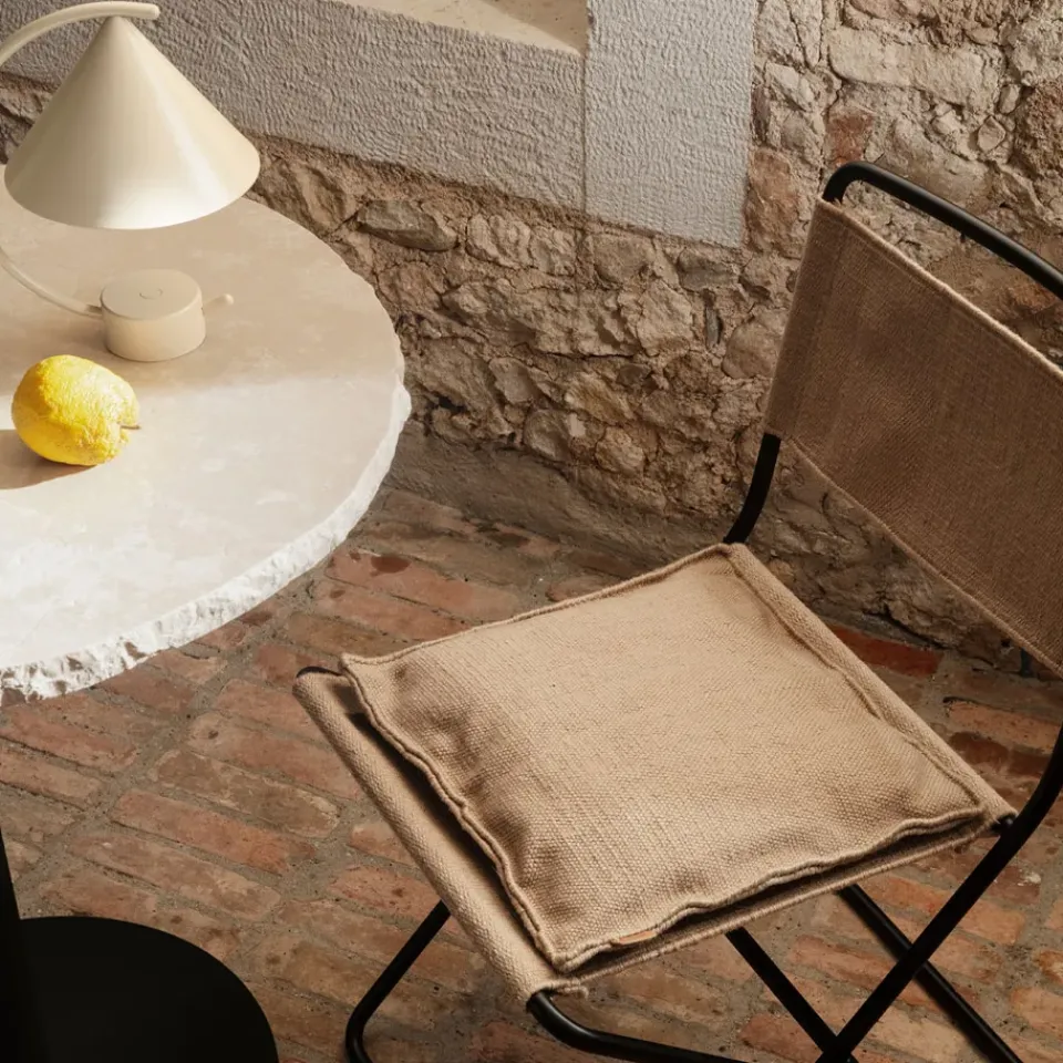Ferm Living Dining Tables*Mineral café table, , marble bianco curia White